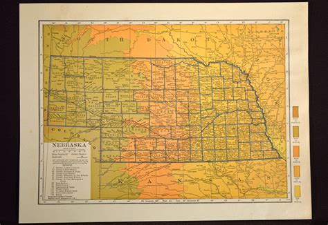 Elevation Map Of Nebraska