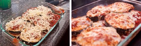 Cheap Eats: Oven Fried Eggplant Parmesan - The Thrifty Abode