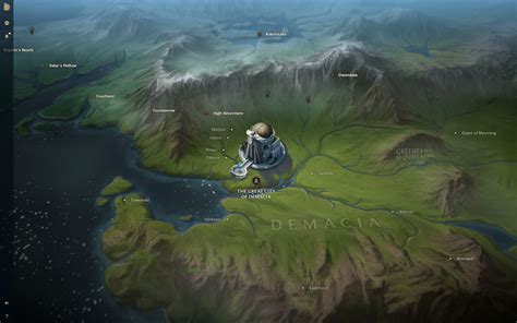 ArtStation - Runeterra Map Visual Explorations, Efflam Mercier | Fantasy landscape, Fantasy ...