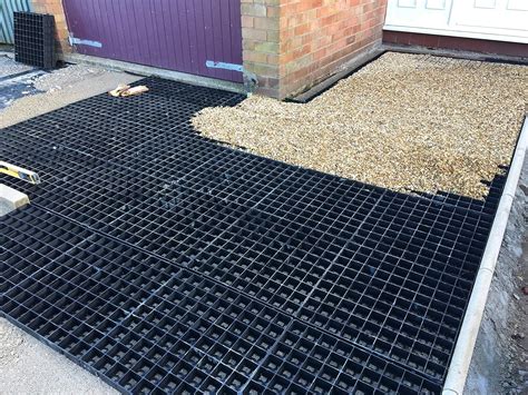 Super Saturday ECODECK ECODRIVE500 Gravel Driveway Grids Black 30 ...