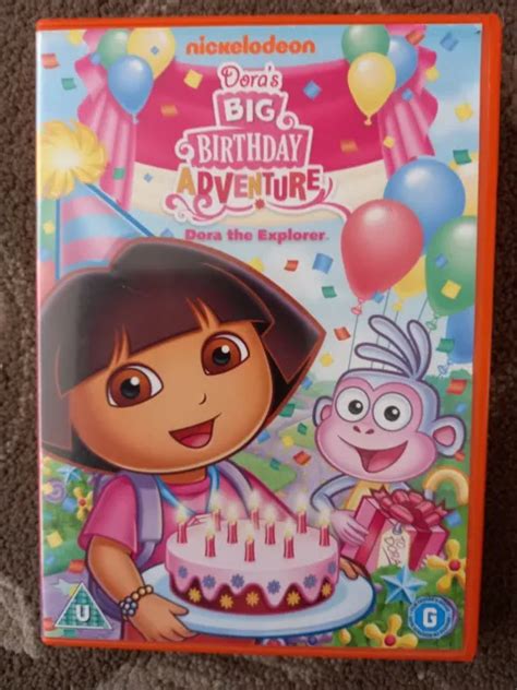 DORA THE EXPLORER - Dora's Big Birthday Adventure Dvd 3 Episodes Kids $12.76 - PicClick