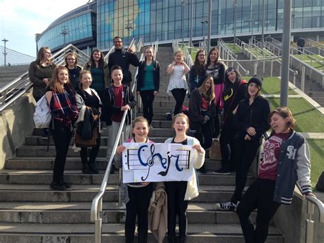 Nova Hreod Choir performs at Wembley Arena