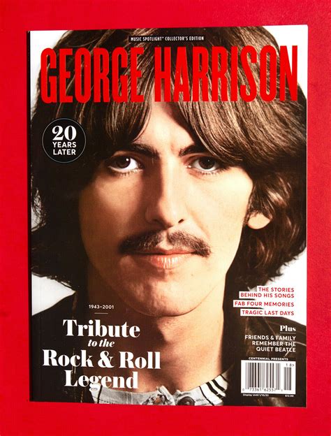 GEORGE HARRISON Centennial Music Spotlight Magazine BEATLES Tribute To ...