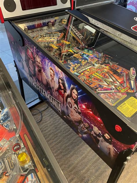 WWE Wrestlemania Pinball Machine - Restored For Sale | Billiards N More