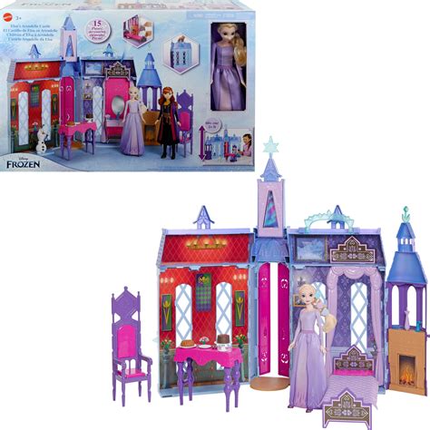 Disney Frozen Arendelle Castle with Elsa Doll - Walmart.com