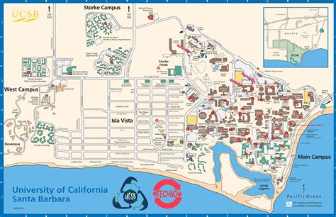 Uc Santa Barbara Campus Map - Map