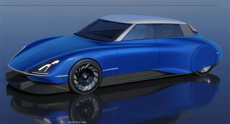 Citroen DS Pallas Homage Study Re-imagines French Icon As An Electric Flagship For The 2020s ...
