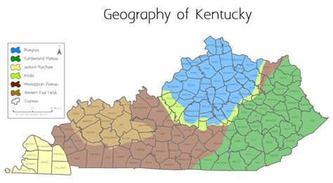 Kentucky waterfall map | Kentucky travel, Kentucky, Landforms