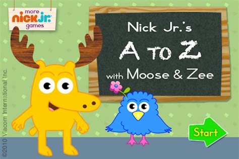 Nick Jr.'s A to Z with Moose and Zee Review and Discussion | TouchArcade