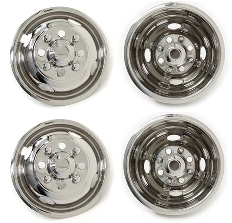 Wheel Masters Wheel Liners - 16", 8-Lug Dually - 4 HH - Front/Rear Wheel Masters Wheel ...