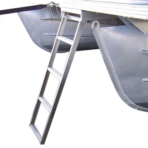 Dockmate Under-Deck Pontoon Boat Ladder, 4-Step | Overton's