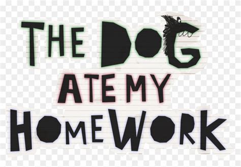 Dog Ate My Homework Clipart, HD Png Download - 888x575(#1169239) - PngFind