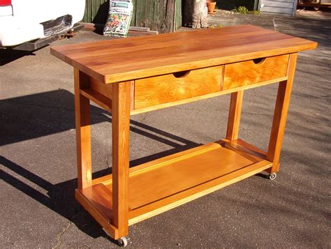 Mobile kitchen bench with drawers | Kitchen benches, Bench with drawers, Home decor