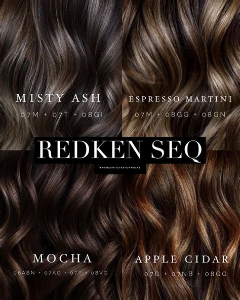 Redken on Instagram: “In need of Shades EQ Gloss brunette formula ideas? 🤎 Look no further than ...