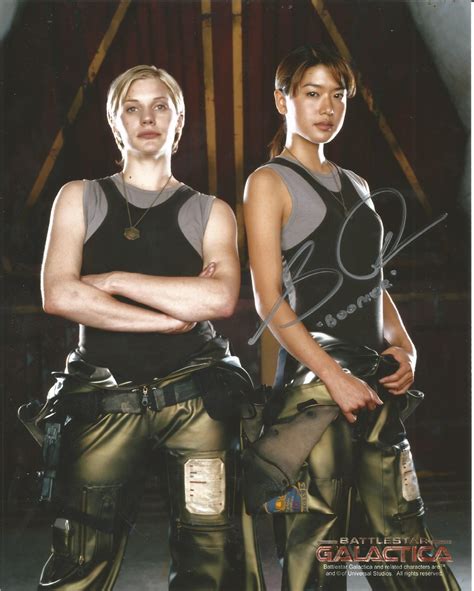 Sold Price: Grace Park Battlestar Galactica hand signed 10x8 photo ...