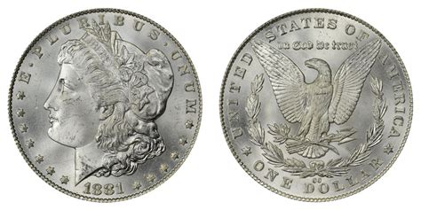 1881 CC Morgan Silver Dollar Coin Value Prices, Photos & Info