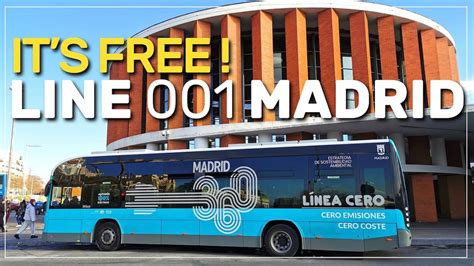 🚍 Madrid's bus line 001 is FREE | 🇪🇸 #056 - YouTube