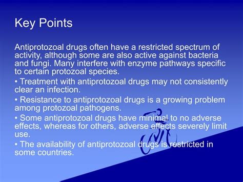 Antiprotozoal drugs classification,mechanism of action uses and adverse ...