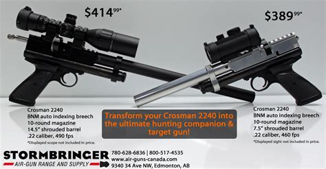 The Crosman 2240 is a versatile CO2 powered .22 caliber gun for under a ...