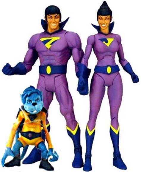 Wonder Twins & Gleek! | Wonder twins, Dc universe, Zan and jayna