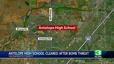 Antelope High School lockdown lifted after bomb threat investigation ...