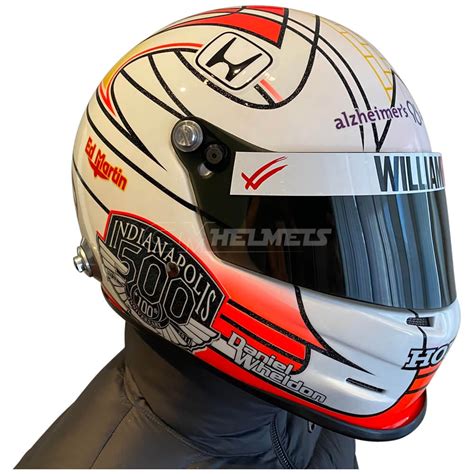 DAN WHELDON 2011 COMMEMORATIVE INDIANAPOLIS 500 REPLICA HELMET FULL ...