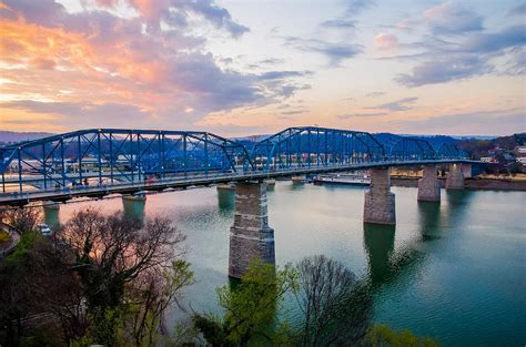 Walnut Street Bridge Photograph by Denise Alane | Fine Art America