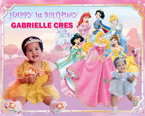 Gabrielle Cres 1st Birthday (Disney Princess) | Cebu Balloons and Party ...