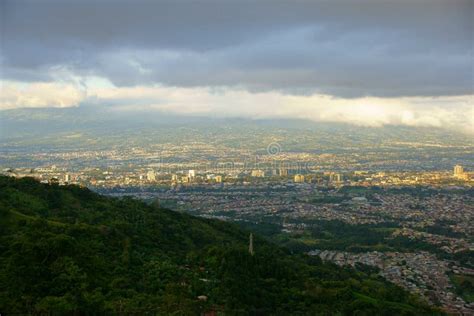 San Jose View on the Sunrise from the Hill Stock Photo - Image of green, background: 118834478