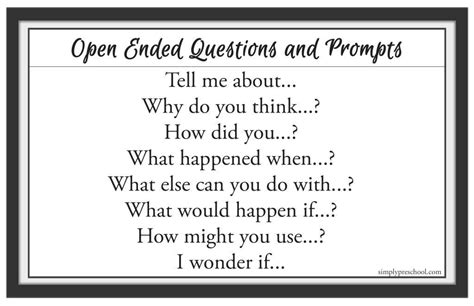 PreschoolOpenEndedQuestions – Simply Preschool #daycarebusinessplan | This or that questions ...