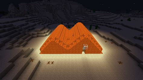 Lava House Minecraft Map