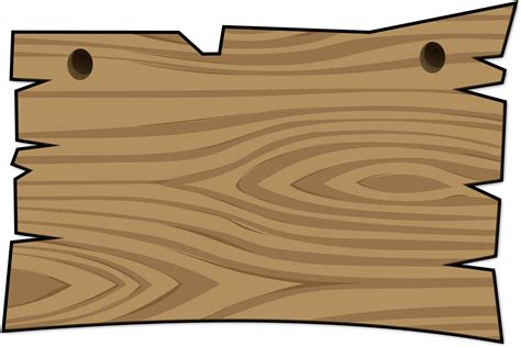 blank wood sign png - Clip Art Library