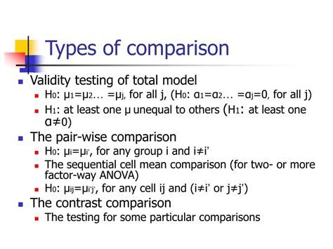 PPT - ANOVA model PowerPoint Presentation, free download - ID:3676968