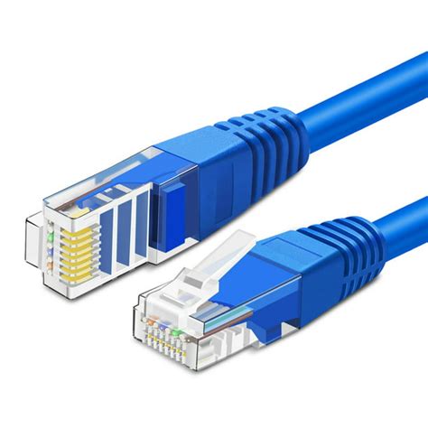 Cat 5e Ethernet Cable 5ft, Cat 5 Internet Patch Cable Cat5e Cable RJ45 Connector LAN Network ...