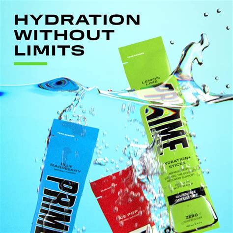 Buy Wholesale Netherlands Buy Prime Hydration+ Stick Pack, Electrolyte ...