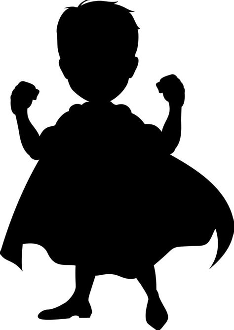 Wallmonkeys Superhero Silhouette for You Design Peel and Stick Wall Decals Mural WM354077 (17 in ...