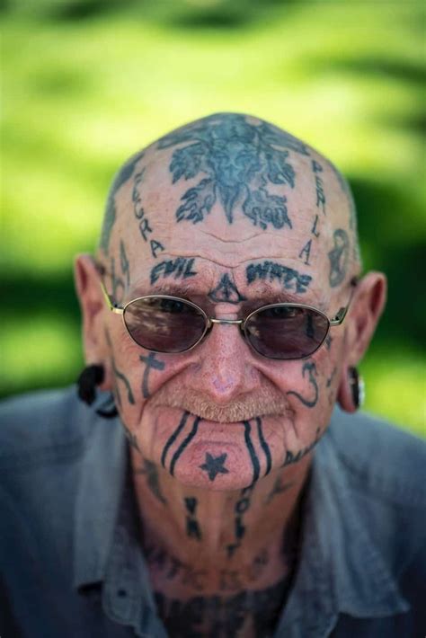 Older gent with tattoos in 2021 | Best sleeve tattoos, Tattoo sleeve men, Native american tattoo ...