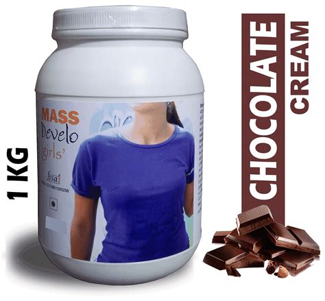 Buy Weight/Mass Gainer Supplement For Women/Girl's 1Kg Chocolate Cream ...