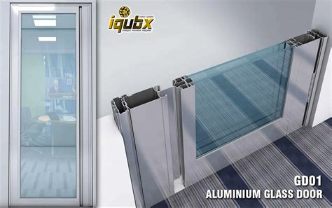 Aluminium Glass Doors - IQUBX