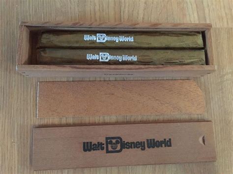 RARE Vintage Walt Disney World Tobacco Cigars - Still sealed in wooden ...