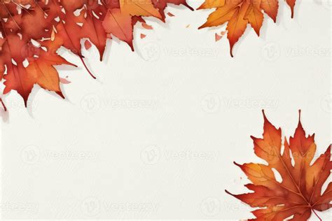 Background with Watercolor Fall Leaves 30009300 Stock Photo at Vecteezy