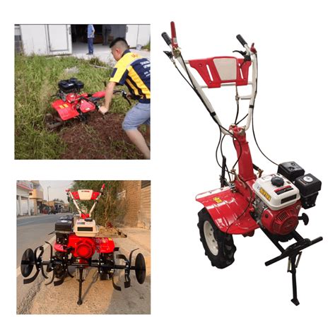 Mini Tractor 7 HP 4000 Watt Petrol Gear Drive with PTO Shaft 212CC MT ...