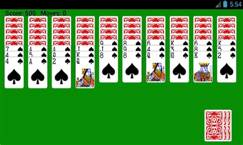 Spider Solitaire Card Game HD Playing Popular Free Classic Solitaire ...