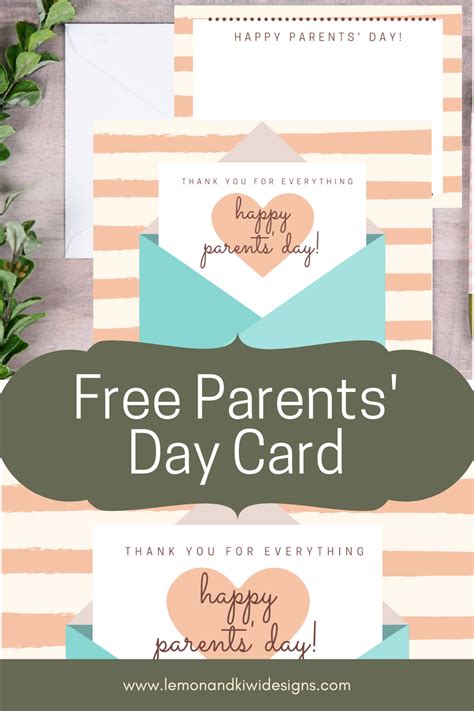 Best Parents’ Day Activities (Free Printables Included!) - Lemon and Kiwi Designs