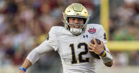 Report: Notre Dame QB Tyler Buchner to Enter Transfer Portal; Open to ...