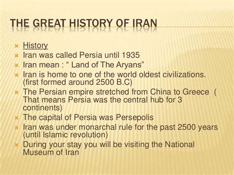 The great history of iran