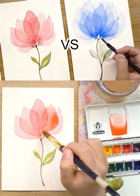 20+ Best Watercolor Flowers Tutorials & Videos - A Piece Of Rainbow