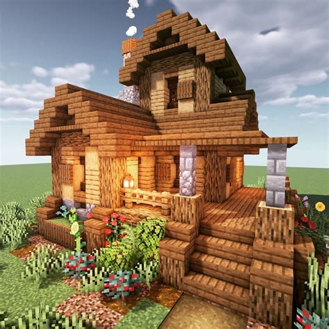 Las Mejores Casas De Minecraft De Madera Y Piedra