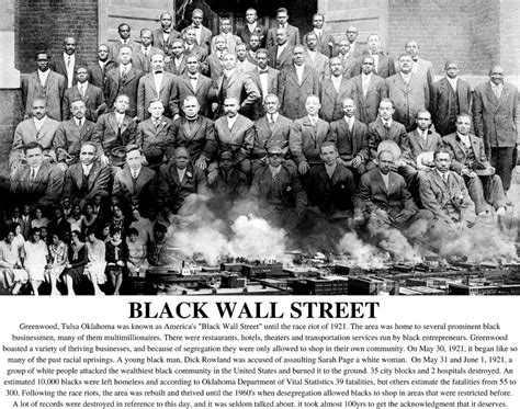 Black Wall Street Art Print Poster / Black Art / African American Art ...