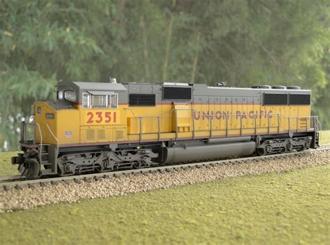 Proto 2000 Union Pacific Phase 1 3-window SD60M UP #2351 - BradleyDCC Custom Models